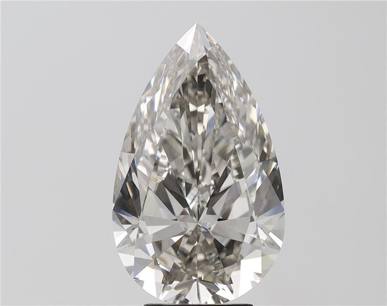 7.02ct I VS1 Rare Carat Ideal Cut Pear Lab Grown Diamond