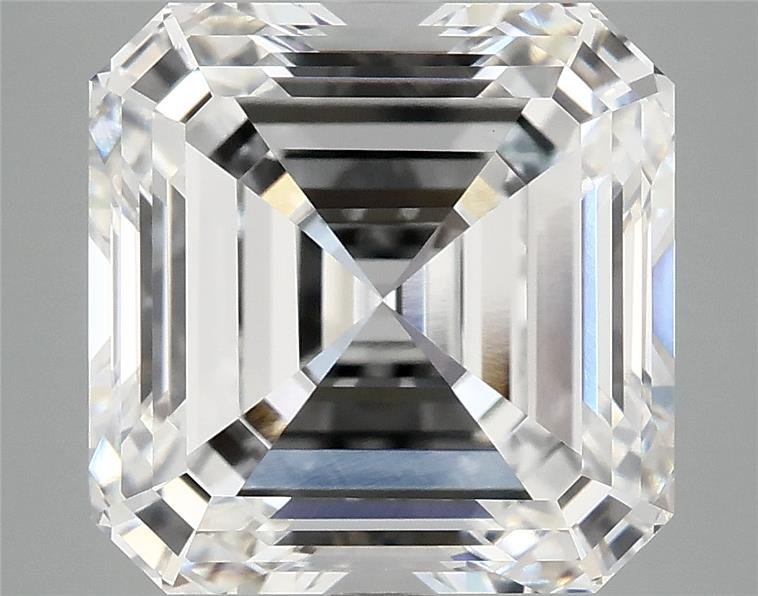 7.04ct F VVS2 Excellent Cut Asscher Lab Grown Diamond