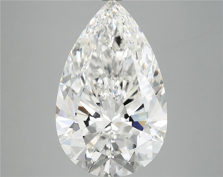 7.32 Carat Pear Lab Diamond