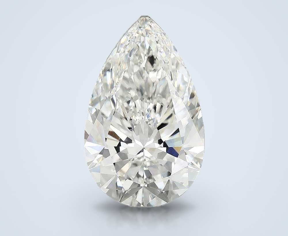 7.32 Carat Pear Lab Diamond