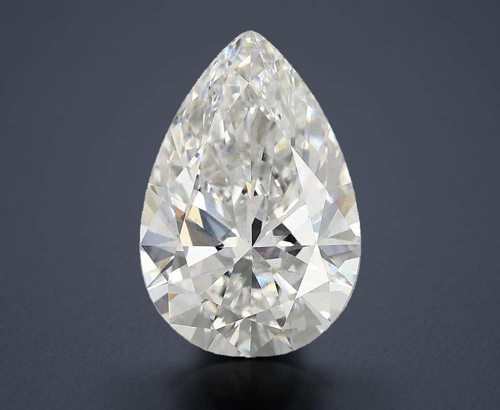 4.77 Carat Pear Lab Diamond