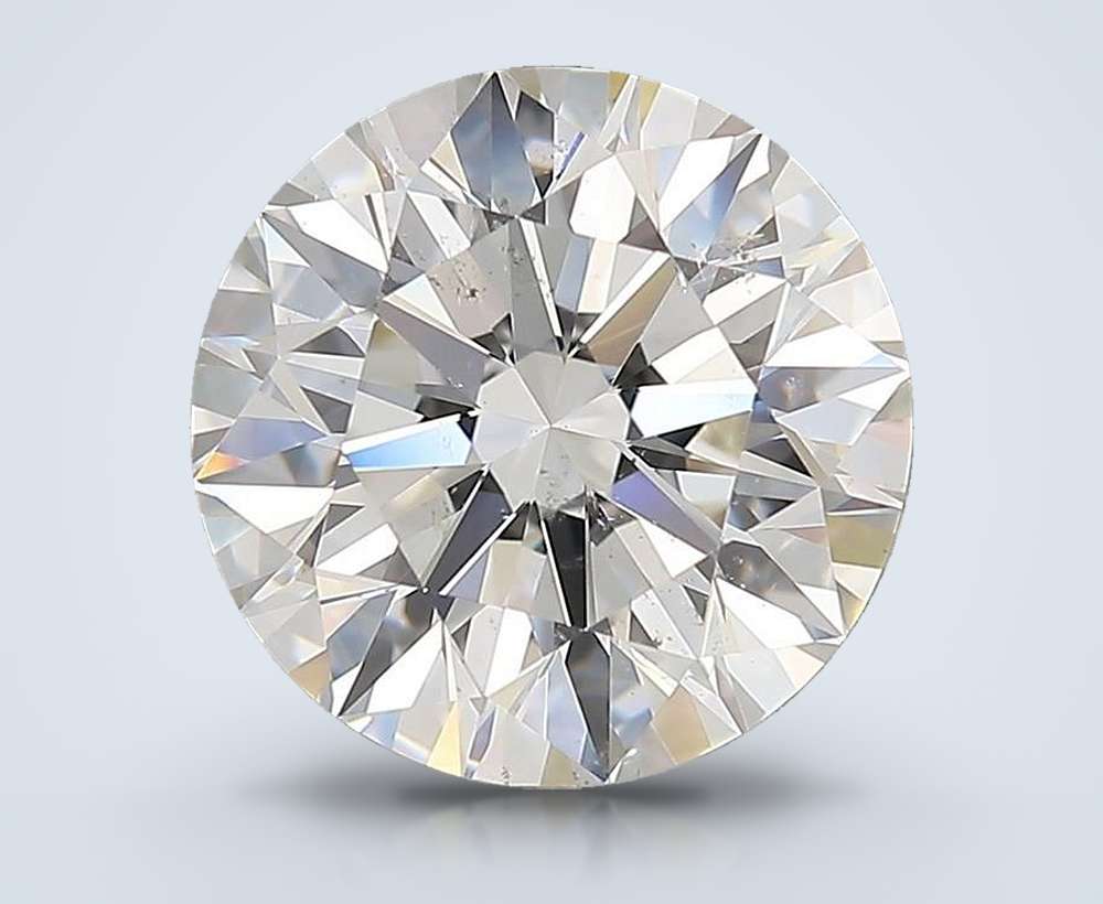 4.01 Carat Round Natural Diamond