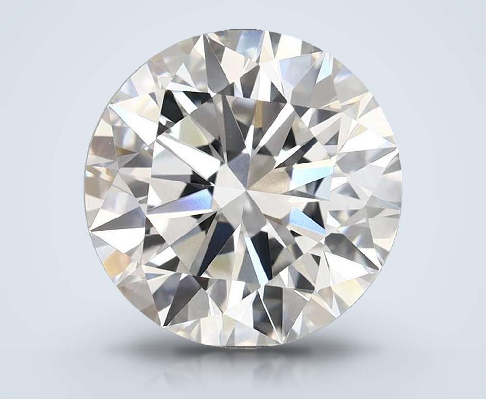 4.43 Carat Round Lab Diamond