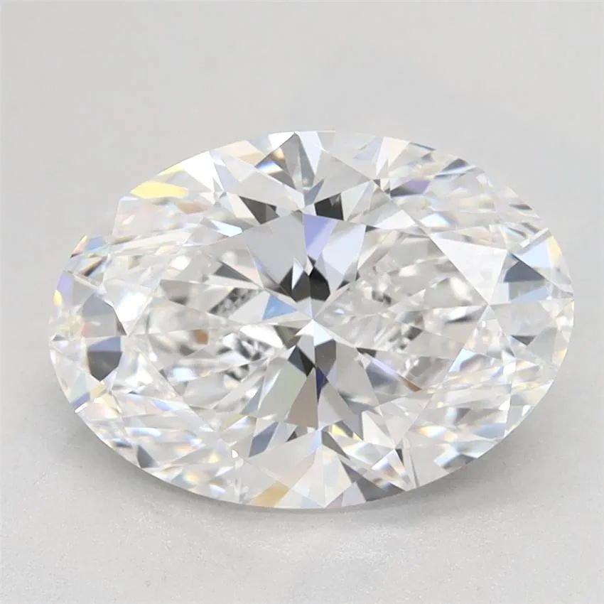 2.70ct D VVS1 Rare Carat Ideal Cut Oval Lab Grown Diamond