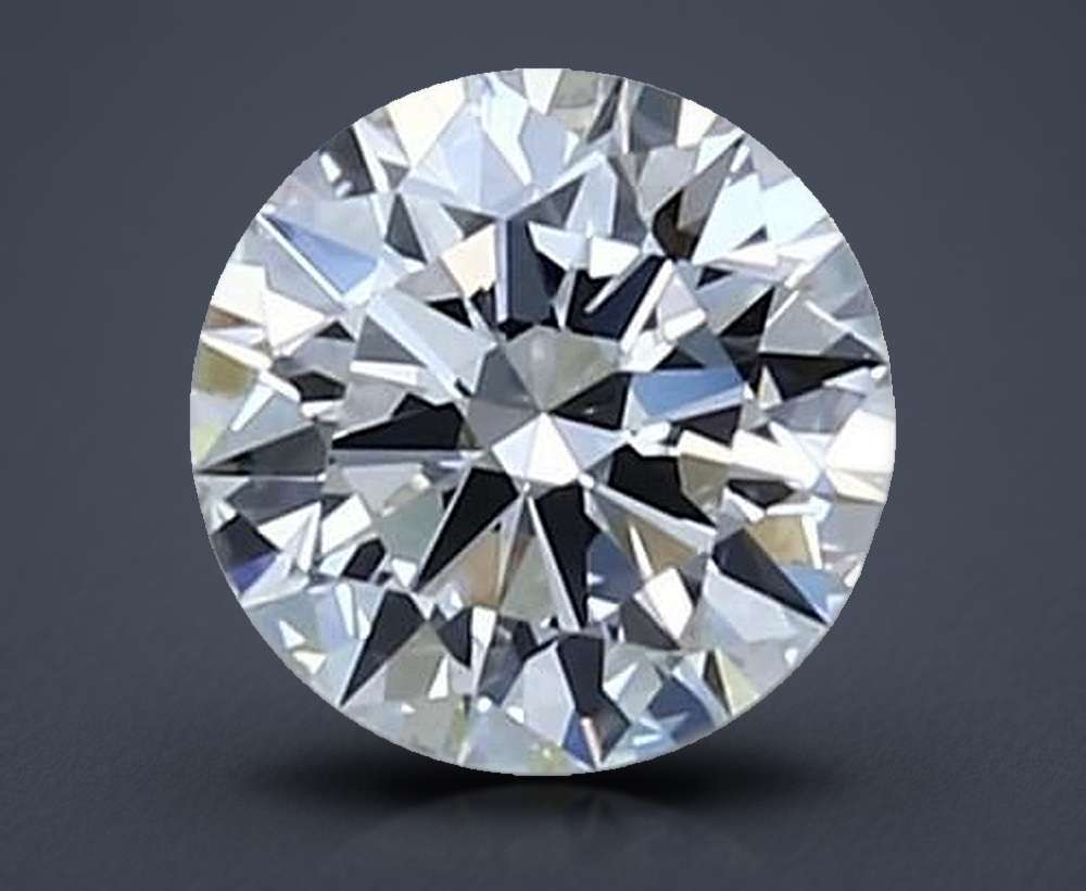 0.64 Carat Round Natural Diamond