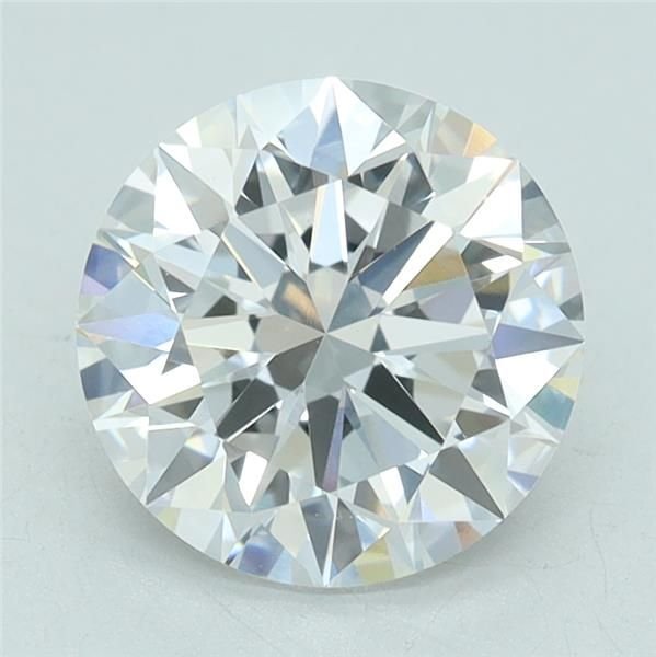 1.50ct D VVS2 Excellent Cut Round Lab Grown Diamond