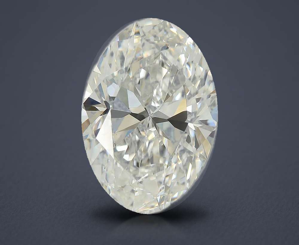 4.04 Carat Oval Lab Diamond
