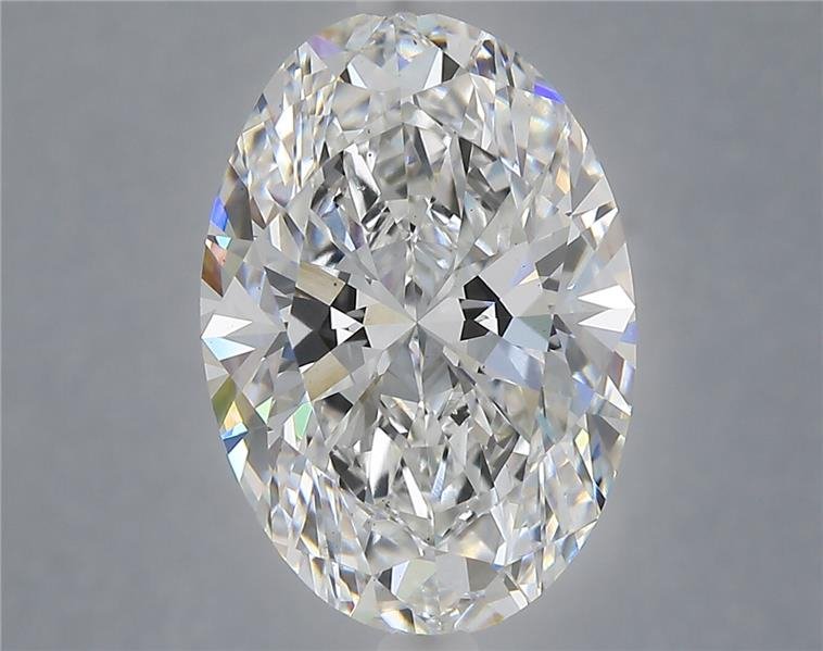 5.27 Carat Oval Lab Diamond
