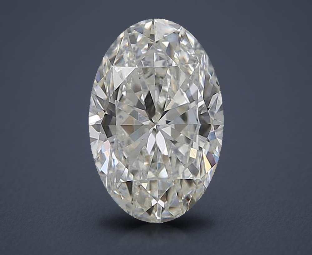 1.00 Carat Oval Natural Diamond