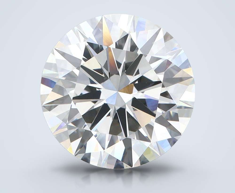 4.02 Carat Round Lab Diamond