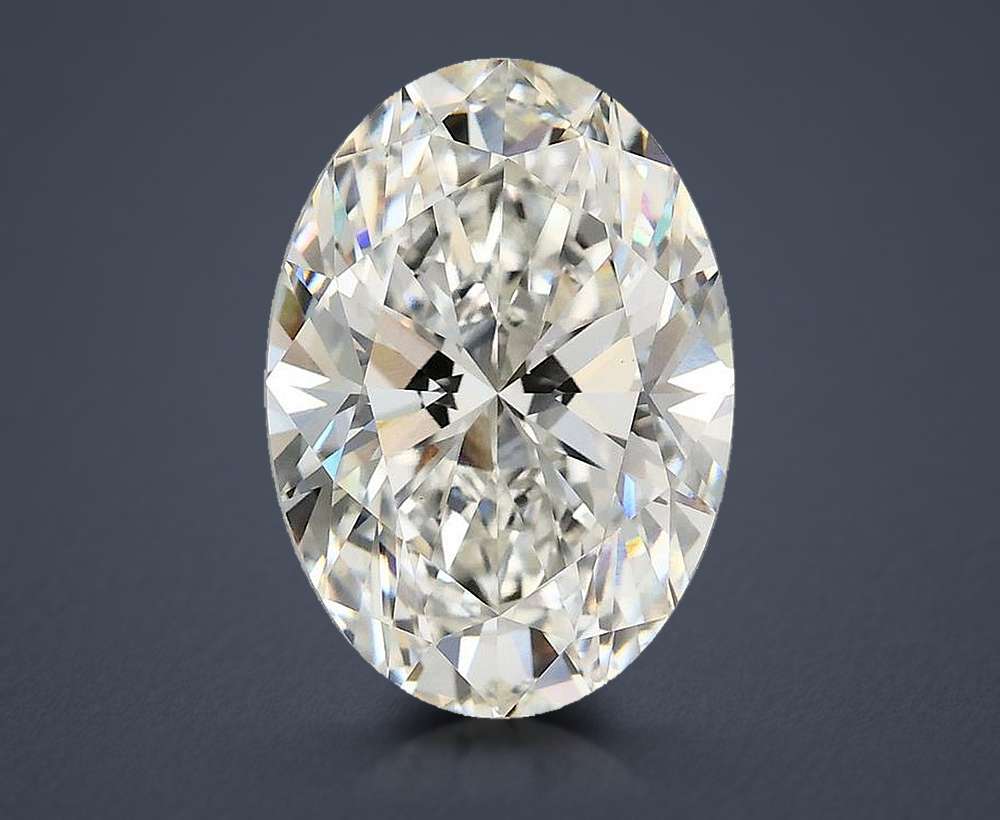 5.00 Carat Oval Lab Diamond