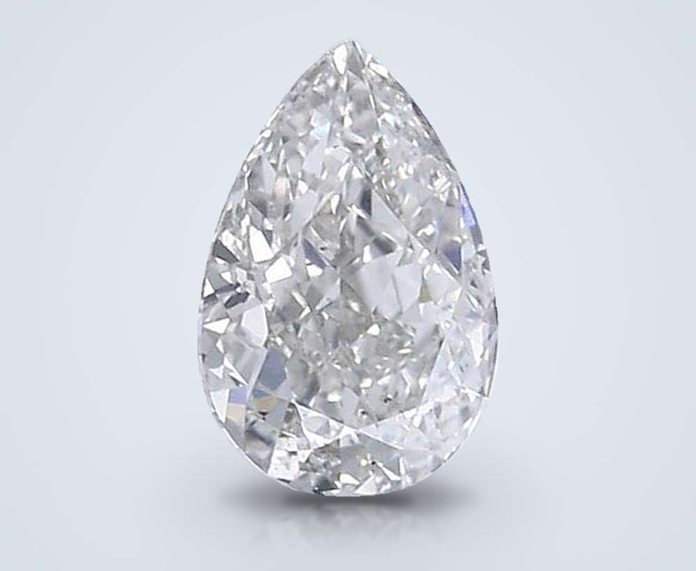 2.52 Carat Pear Lab Diamond