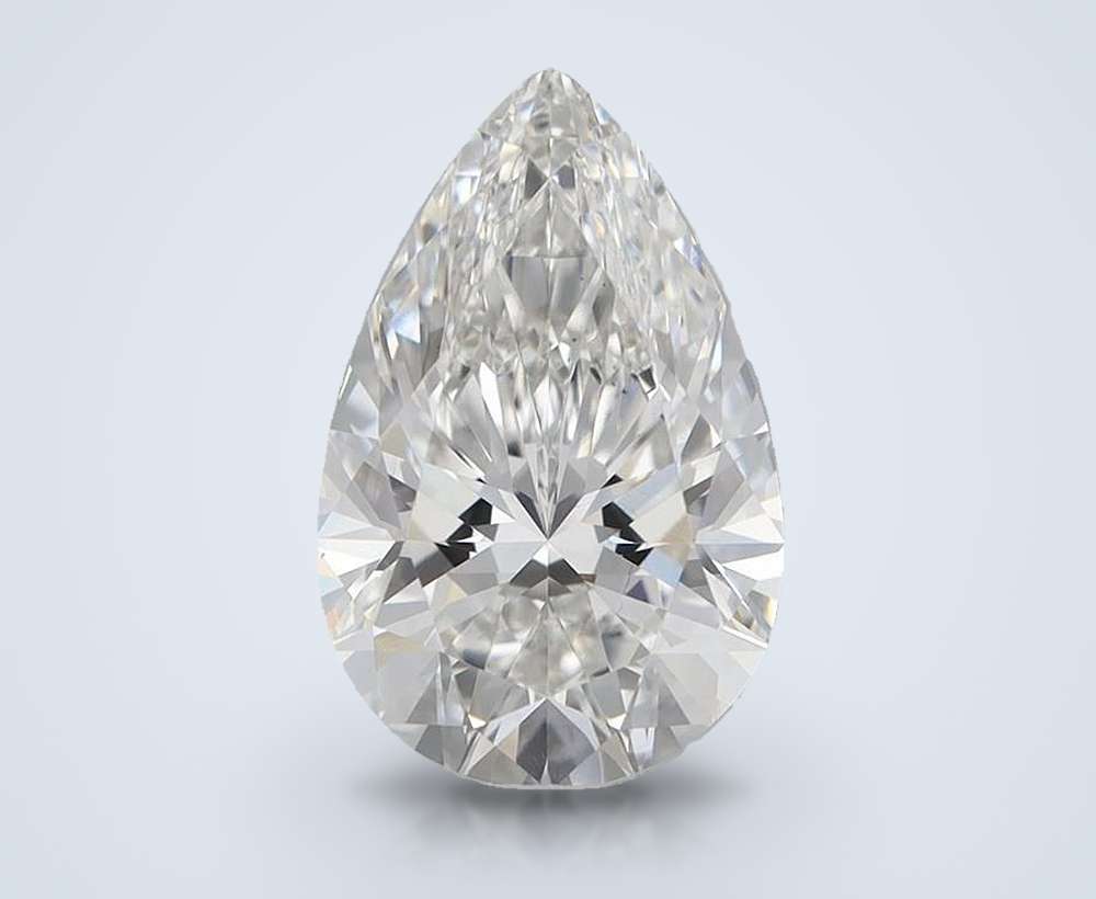 3.56 Carat Pear Lab Diamond