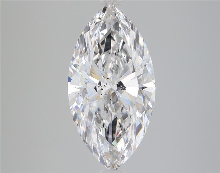 3.10ct G SI1 Rare Carat Ideal Cut Marquise Lab Grown Diamond