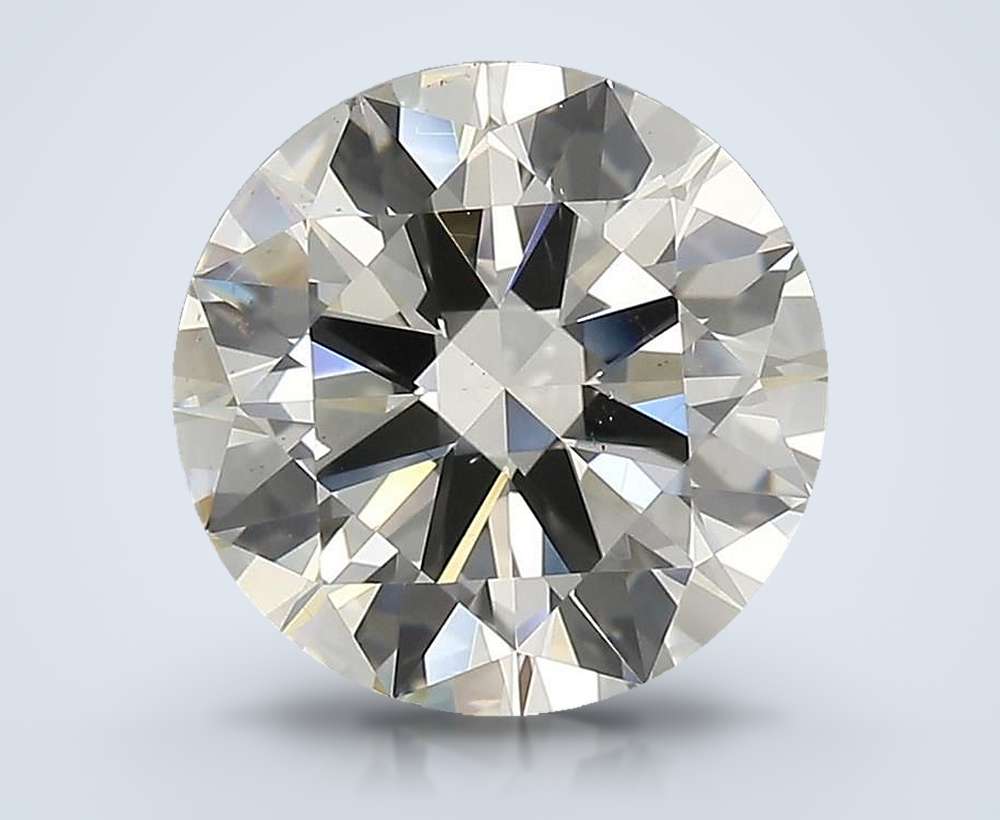 3.08 Carat Round Natural Diamond
