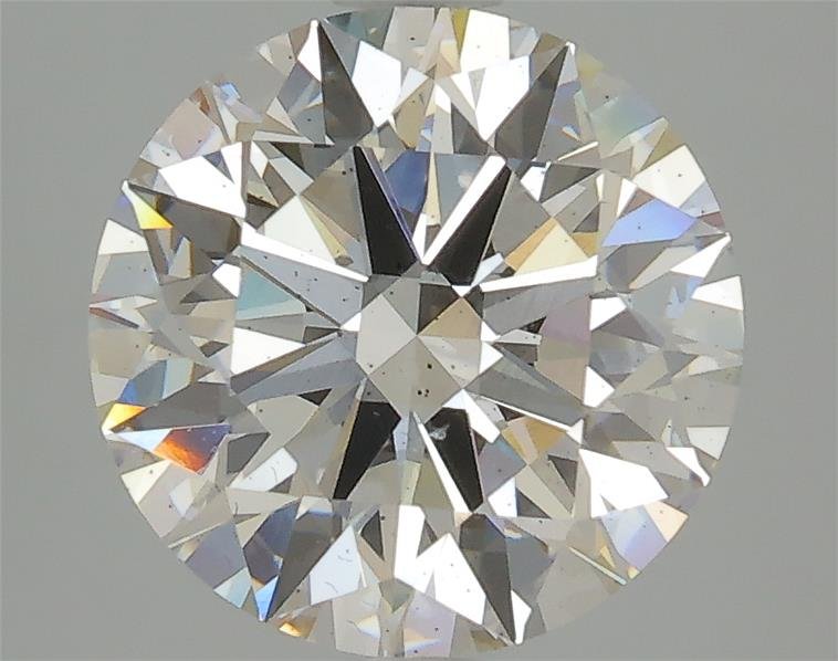 3.22ct H SI1 Rare Carat Ideal Cut Round Lab Grown Diamond