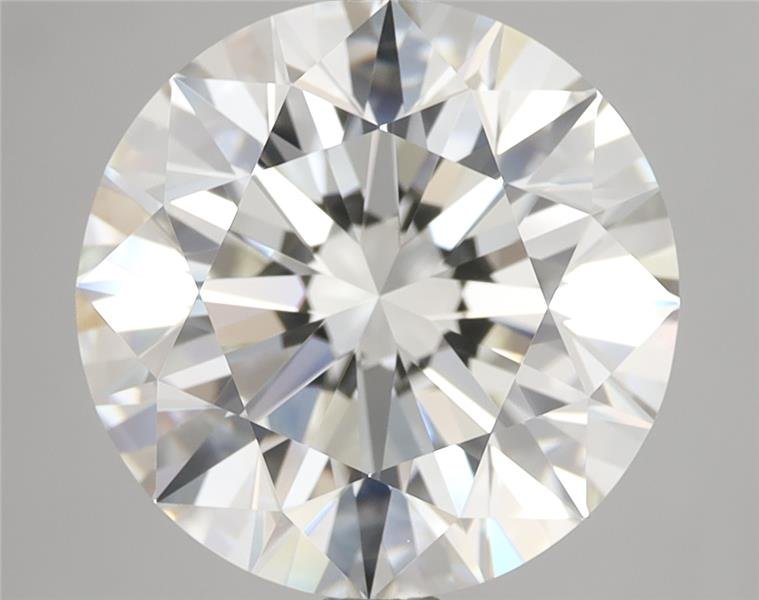 4.50ct I IF Rare Carat Ideal Cut Round Diamond