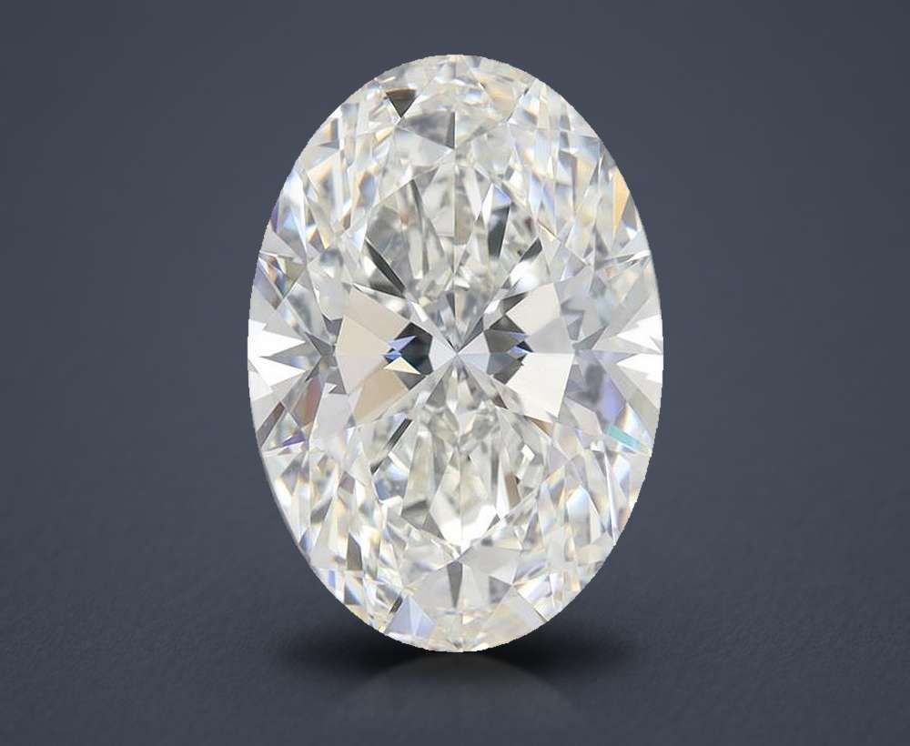 6.49 Carat Oval Lab Diamond