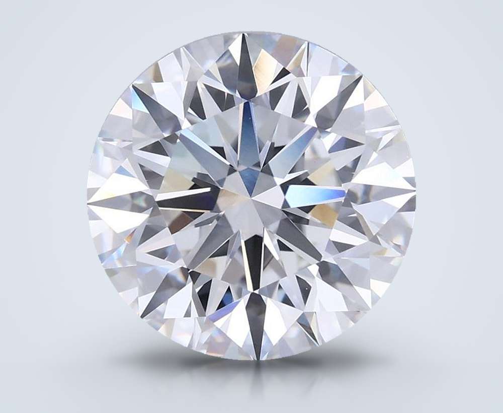 5.53 Carat Round Lab Diamond