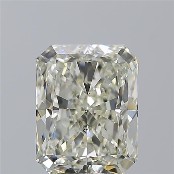5.03ct I SI1 Rare Carat Ideal Cut Radiant Diamond