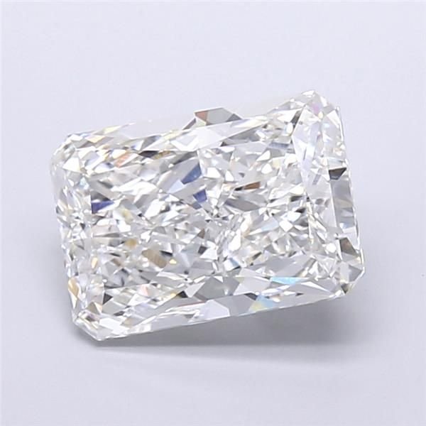 7.11ct E VVS2 Excellent Cut Radiant Lab Grown Diamond