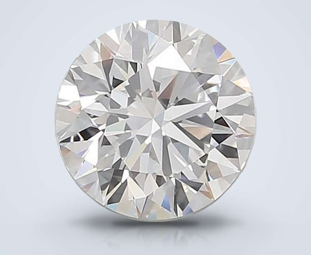 3.57 Carat Round Lab Diamond