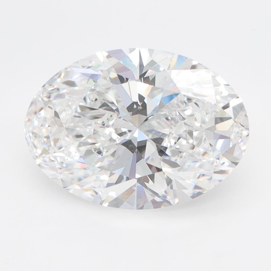 2.59ct D VVS1 Rare Carat Ideal Cut Oval Lab Grown Diamond