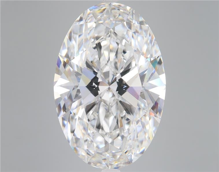 16.72ct F VS2 Rare Carat Ideal Cut Oval Lab Grown Diamond