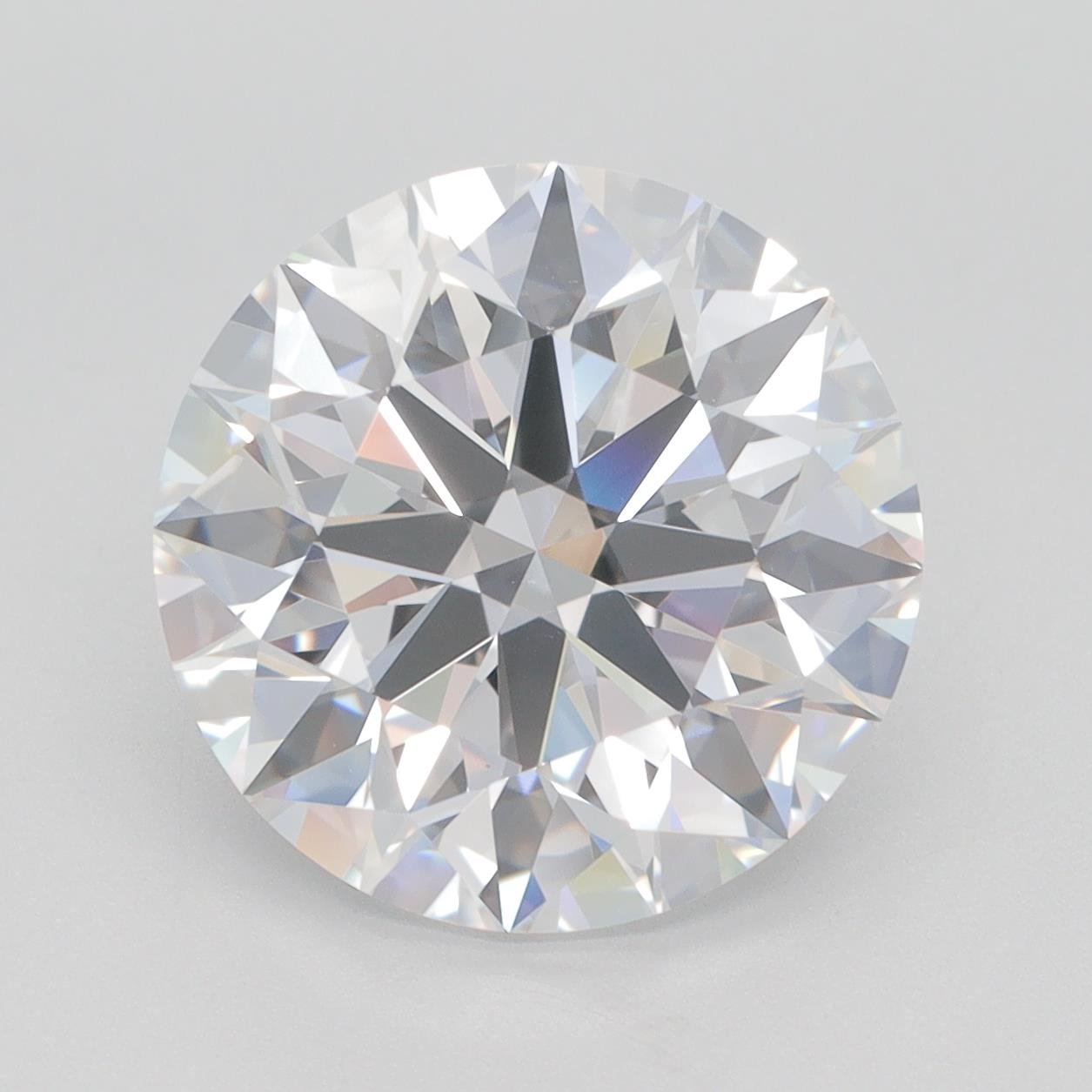 6.03ct D VVS1 Rare Carat Ideal Cut Round Lab Grown Diamond