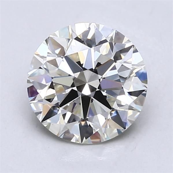 1.72ct J VVS1 Rare Carat Ideal Cut Round Diamond