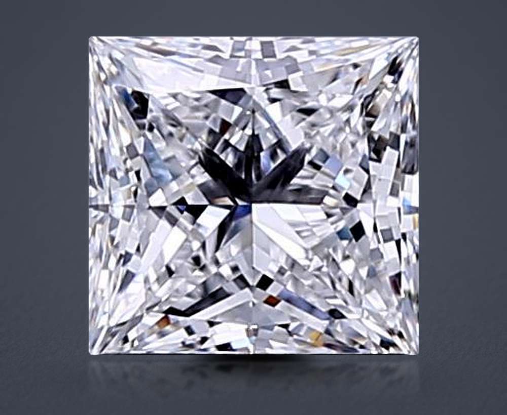 1.24 Carat Princess Lab Diamond