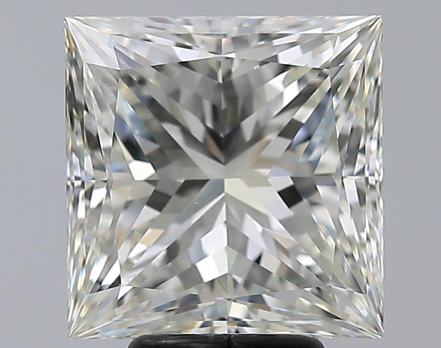 5.01ct K VVS2 Rare Carat Ideal Cut Princess Diamond