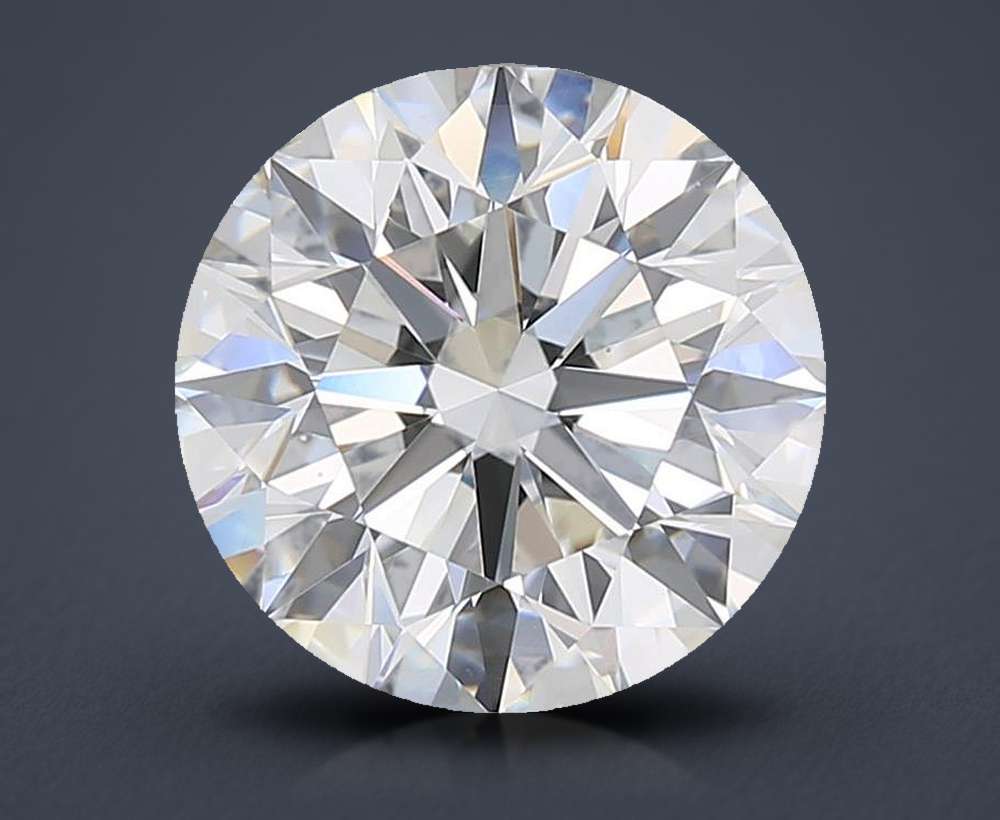 2.83 Carat Round Natural Diamond