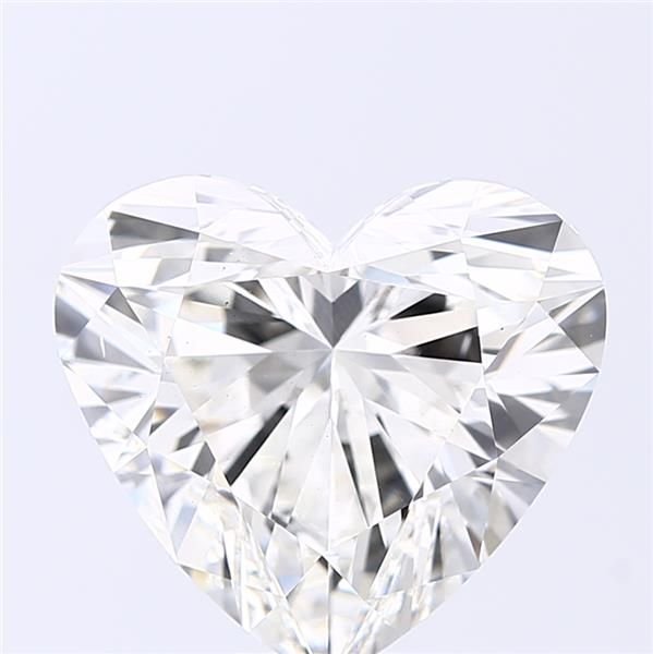7.01ct H VS1 Rare Carat Ideal Cut Heart Lab Grown Diamond