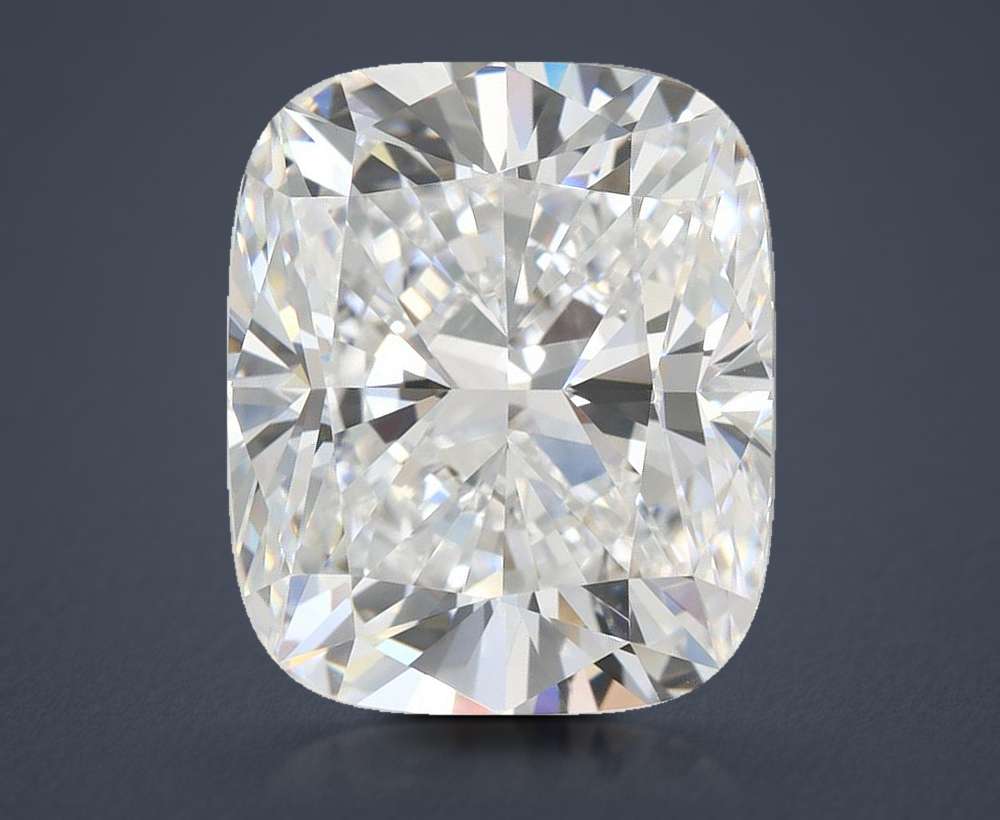 6.57 Carat Cushion Lab Diamond