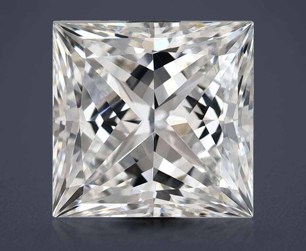 2.68 Carat Princess Lab Diamond