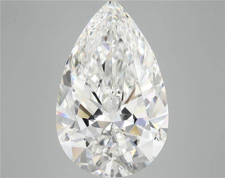 6.98 Carat Pear Lab Diamond
