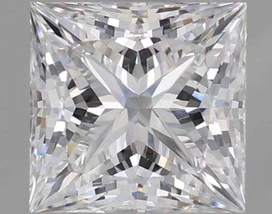 0.83ct E VS1 Rare Carat Ideal Cut Princess Lab Grown Diamond