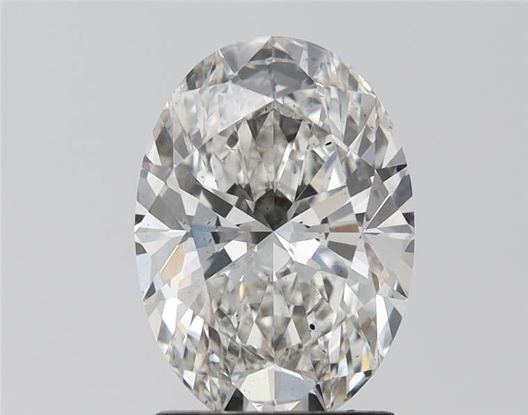 2.56ct H VS2 Rare Carat Ideal Cut Oval Lab Grown Diamond