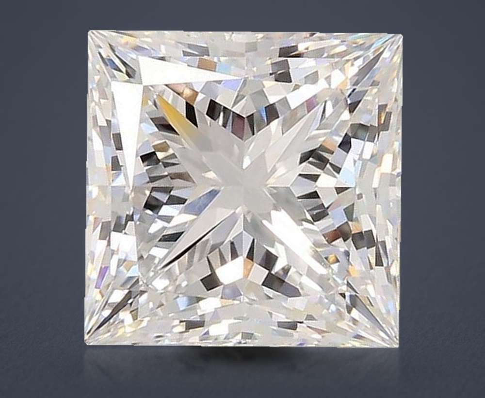 5.46 Carat Princess Lab Diamond