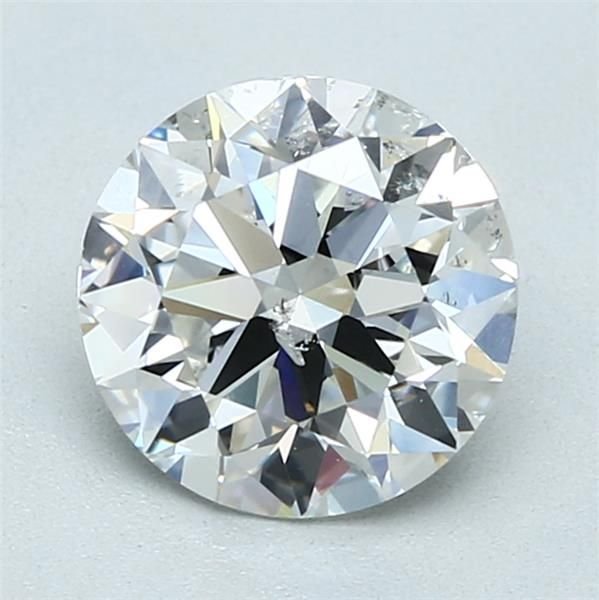 2.01ct F SI2 Very Good Cut Round Diamond