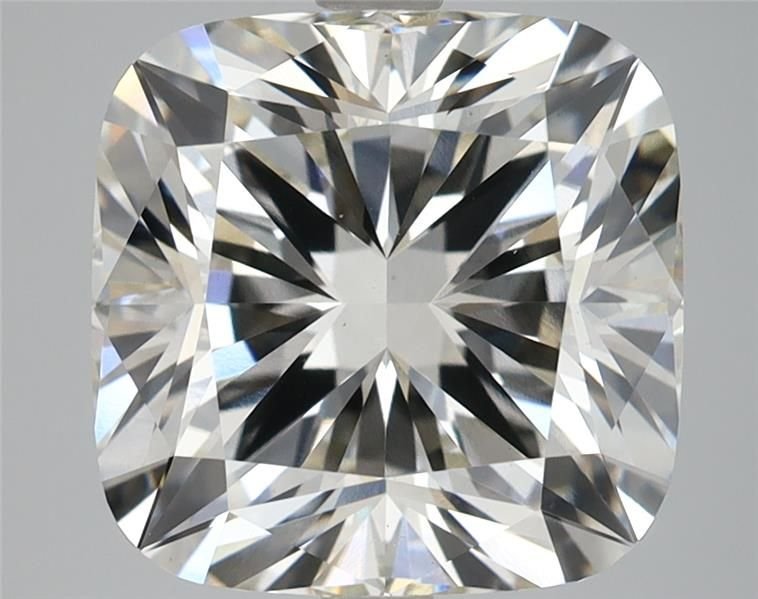 5.59ct J VS2 Rare Carat Ideal Cut Cushion Lab Grown Diamond