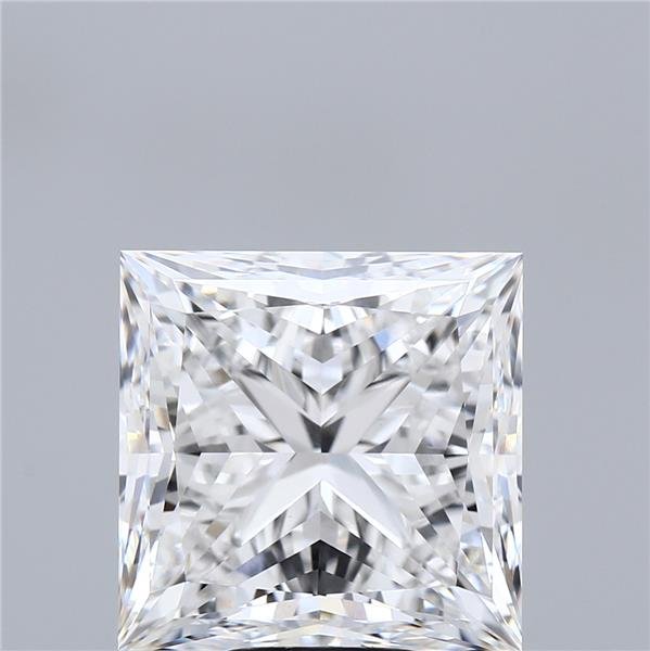 10.08ct E VVS2 Rare Carat Ideal Cut Princess Lab Grown Diamond