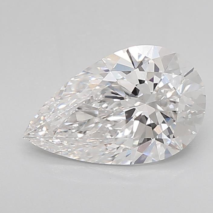 1.58ct E VS1 Rare Carat Ideal Cut Pear Lab Grown Diamond