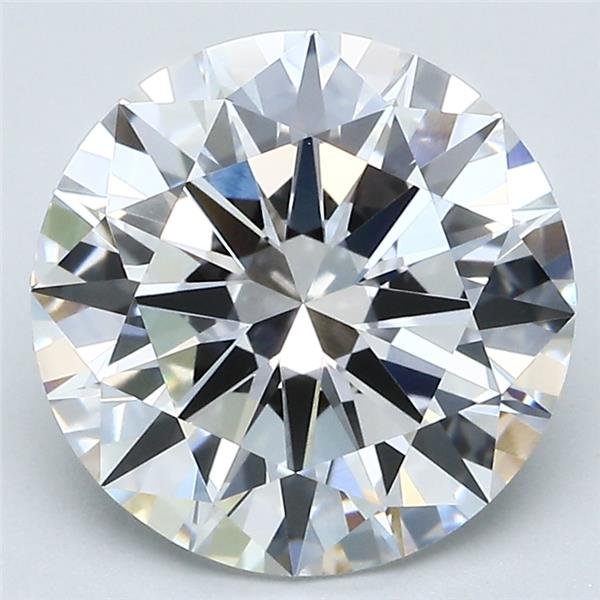 4.04ct E VVS2 Very Good Cut Round Diamond