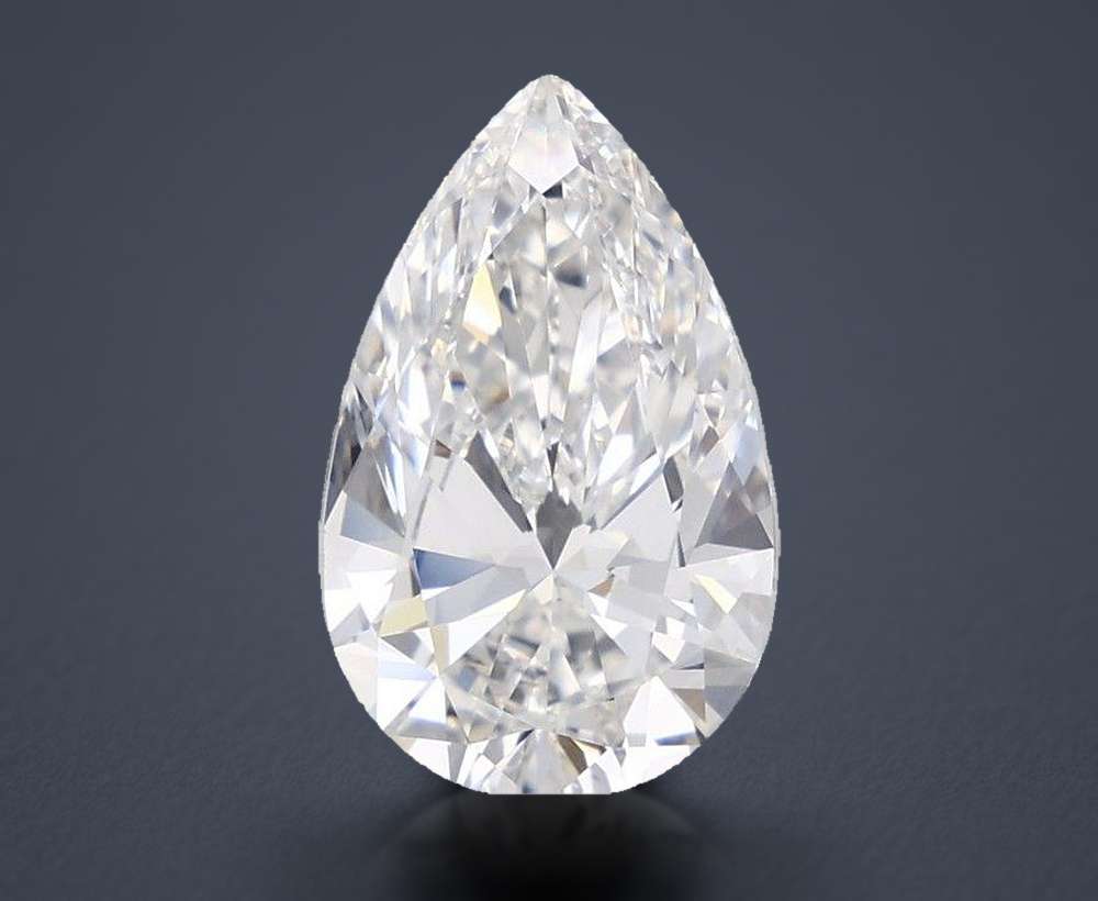 4.43 Carat Pear Lab Diamond