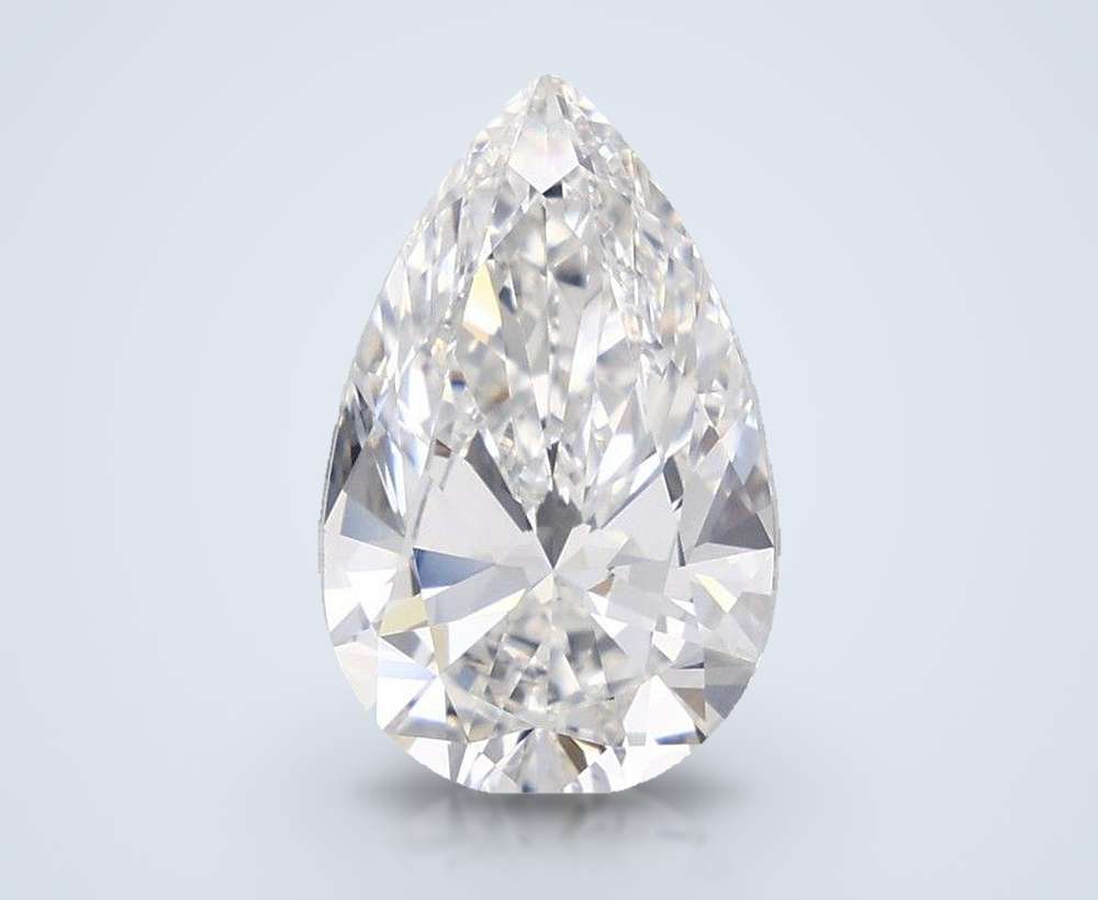4.43 Carat Pear Lab Diamond