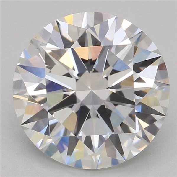 2.52ct F VVS2 Rare Carat Ideal Cut Round Lab Grown Diamond