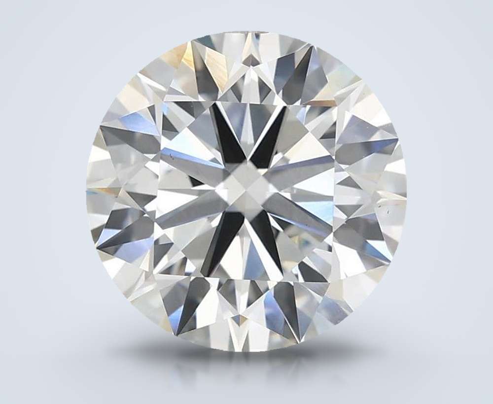 3.72 Carat Round Lab Diamond