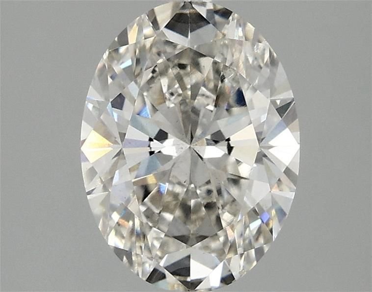 1.97ct H VS2 Rare Carat Ideal Cut Oval Lab Grown Diamond